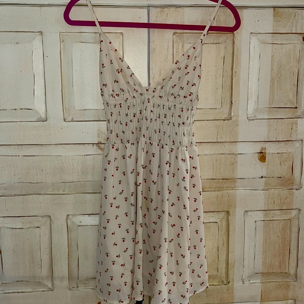 Rose mini dress